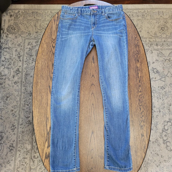 Old Navy Super Skinny Medium Wash Jeans Size Girl's 16 - Picture 1 of 10